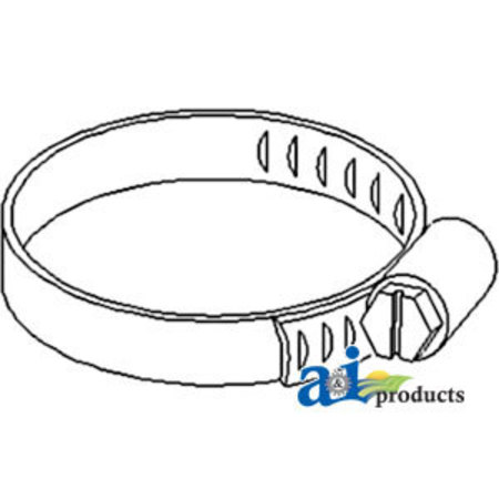 A & I Products Hose Clamp (Qty of 10) 3.75" x4" x2" A-C6P